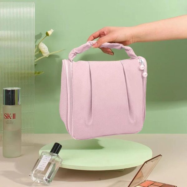Chic Women’s Polyester Hand Bag –Lime pink, 1 Pc